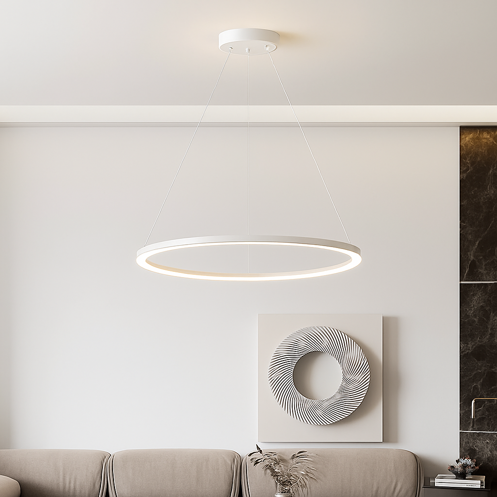 suspension led moderne pour décoration intérieure élégante - vue 3 sur 18