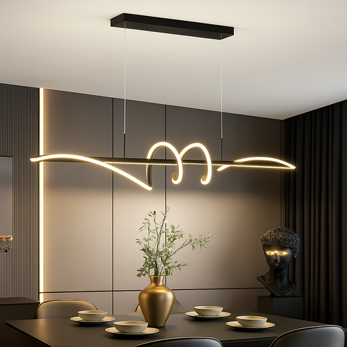suspension à led moderne pour décoration intérieure élégante - vue 5 sur 9