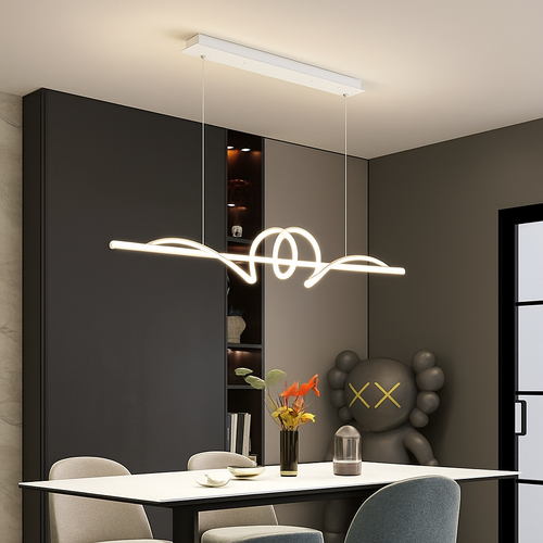 suspension à led moderne pour décoration intérieure élégante - vue 6 sur 9