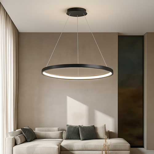 suspension led moderne pour décoration intérieure élégante - vue 6 sur 18
