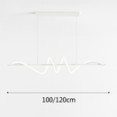 suspension à led moderne pour décoration intérieure élégante