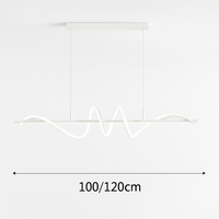 suspension à led moderne pour décoration intérieure élégante