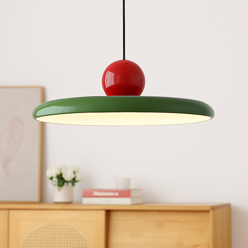 suspension led nordique style soucoupe pour éclairage intérieur - vue 3 sur 12
