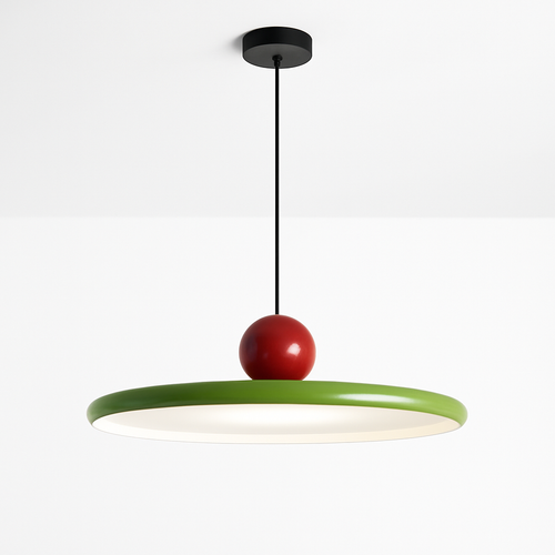 suspension led nordique style soucoupe pour éclairage intérieur - vue 6 sur 12
