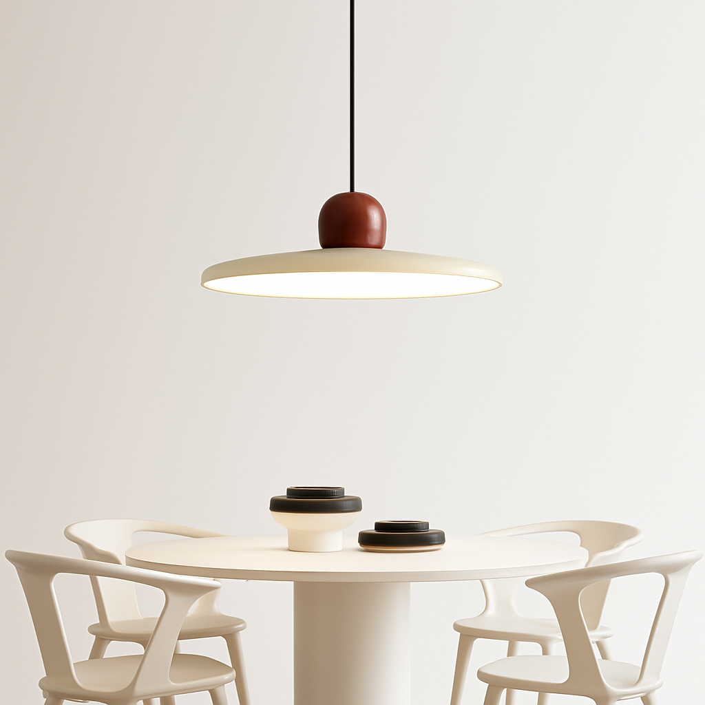 suspension led nordique style soucoupe pour éclairage intérieur - vue 6 sur 12