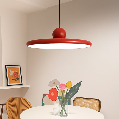 suspension led nordique style soucoupe pour éclairage intérieur - vue 8 sur 12