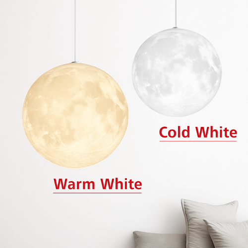 suspension led pleine lune luminaire suspendu pour bar - vue 5 sur 6