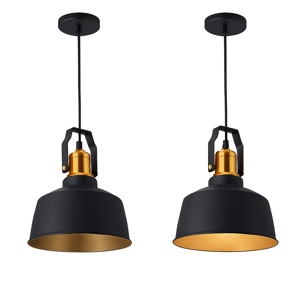 Suspension LED rustique Europe - vue 3 sur 5