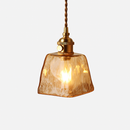 Suspension LED style vintage en verre Dolkie