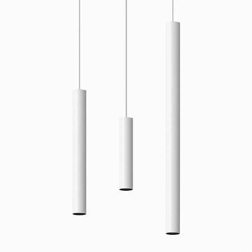 suspension led tube cylindrique pour décoration moderne - vue 10 sur 10