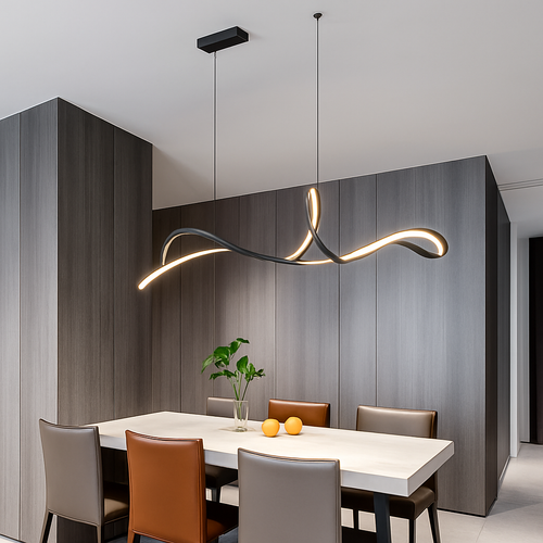 suspension linéaire design pour intérieur moderne et épuré - vue 3 sur 6