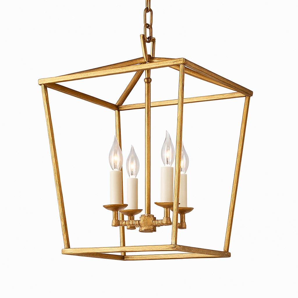 suspension loft vintage en fer cage à oiseaux moderne - vue 1 sur 16