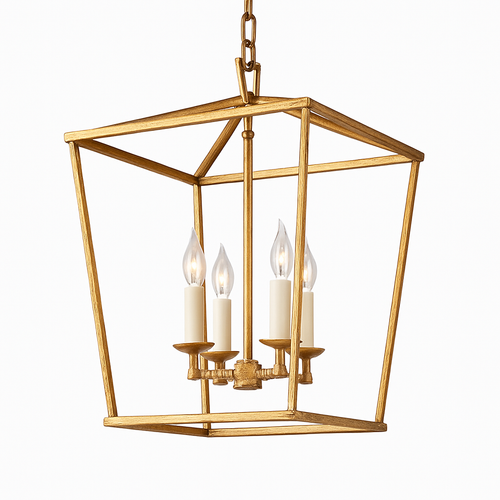 suspension loft vintage en fer cage à oiseaux moderne - vue 2 sur 16