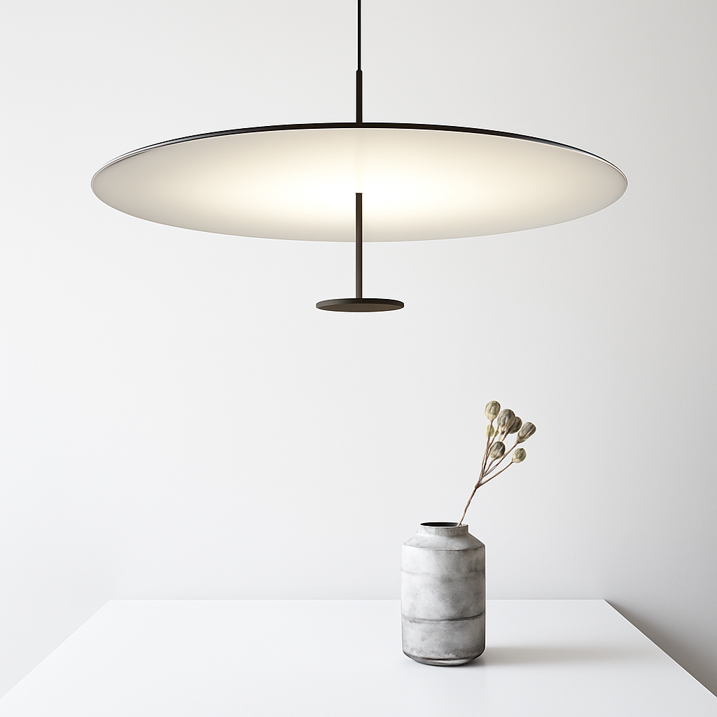 suspension luminaire ultra mince design minimaliste pour intérieur - vue 3 sur 8