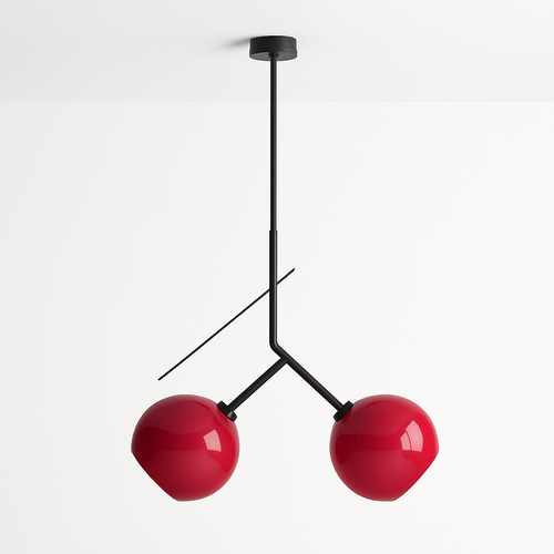 suspension lumineuse cerise originale pour décoration intérieure - vue 9 sur 12