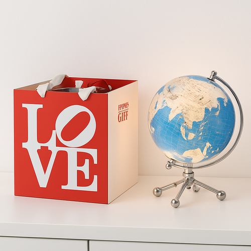 suspension lumineuse globe 3d haut de gamme cadeau enseignant - vue 12 sur 13