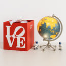 suspension lumineuse globe 3d haut de gamme cadeau enseignant