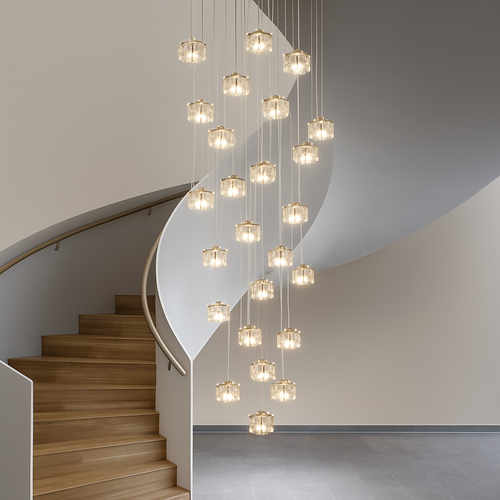 suspension minimaliste luxe pour éclairage moderne intérieur - vue 2 sur 16