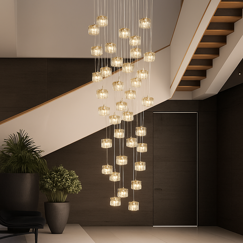 suspension minimaliste luxe pour éclairage moderne intérieur - vue 5 sur 16
