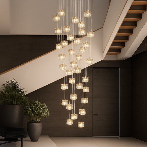 suspension minimaliste luxe pour éclairage moderne intérieur - vue 6 sur 16