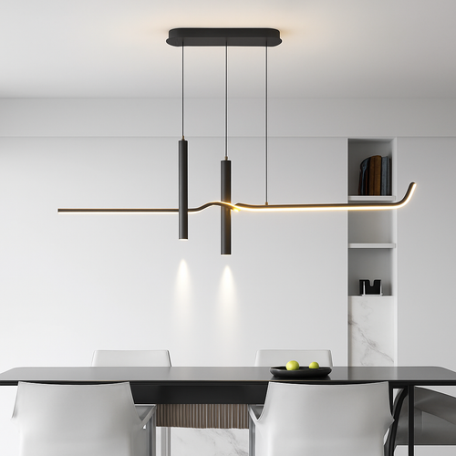 suspension minimaliste moderne pour bar et cuisine - vue 2 sur 12