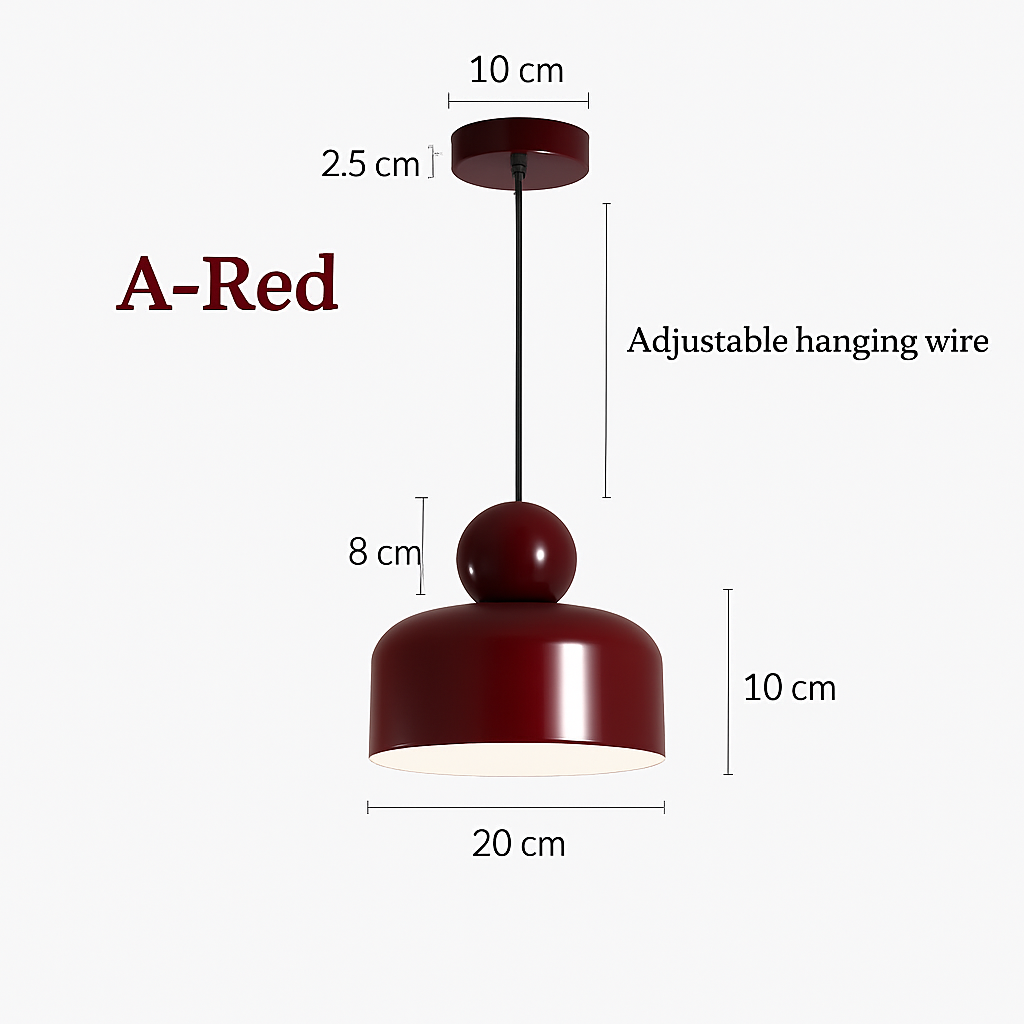 suspension moderne à câble long pour décoration intérieure - vue 9 sur 15
