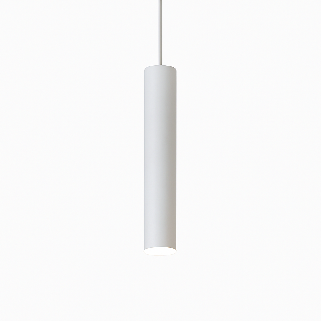 suspension moderne cylindrique en décoration intérieure nordique - vue 10 sur 12