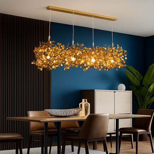 suspension moderne en acier inoxydable pour hôtel loft - vue 3 sur 14