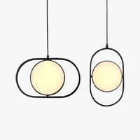 suspension moderne en métal pour bar restaurant et boutique