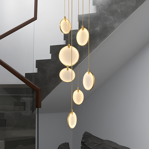 suspension moderne en marbre pour un intérieur élégant - vue 2 sur 11