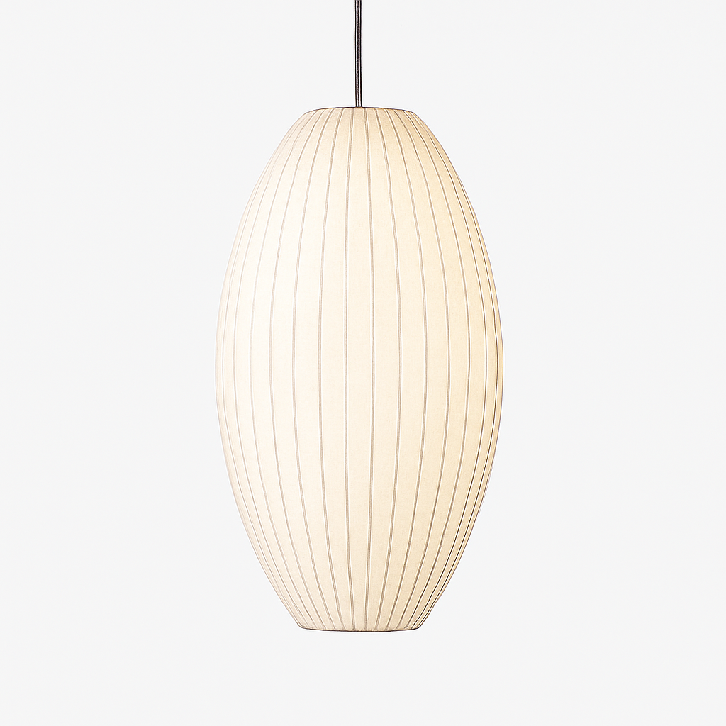 Suspension moderne en papier style japonais Silk - vue 10 sur 30