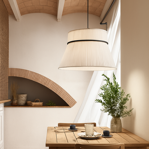 suspension moderne en tissu pour restaurant et café - vue 6 sur 15