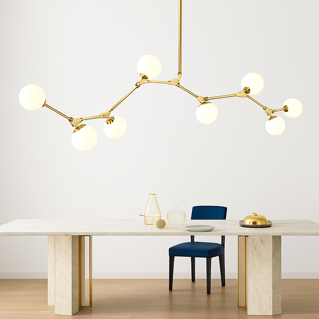 suspension moderne à intensité variable pour décoration intérieure - vue 3 sur 12