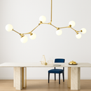 suspension moderne à intensité variable pour décoration intérieure
