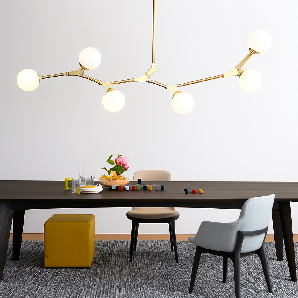 suspension moderne à intensité variable pour décoration intérieure - vue 4 sur 12