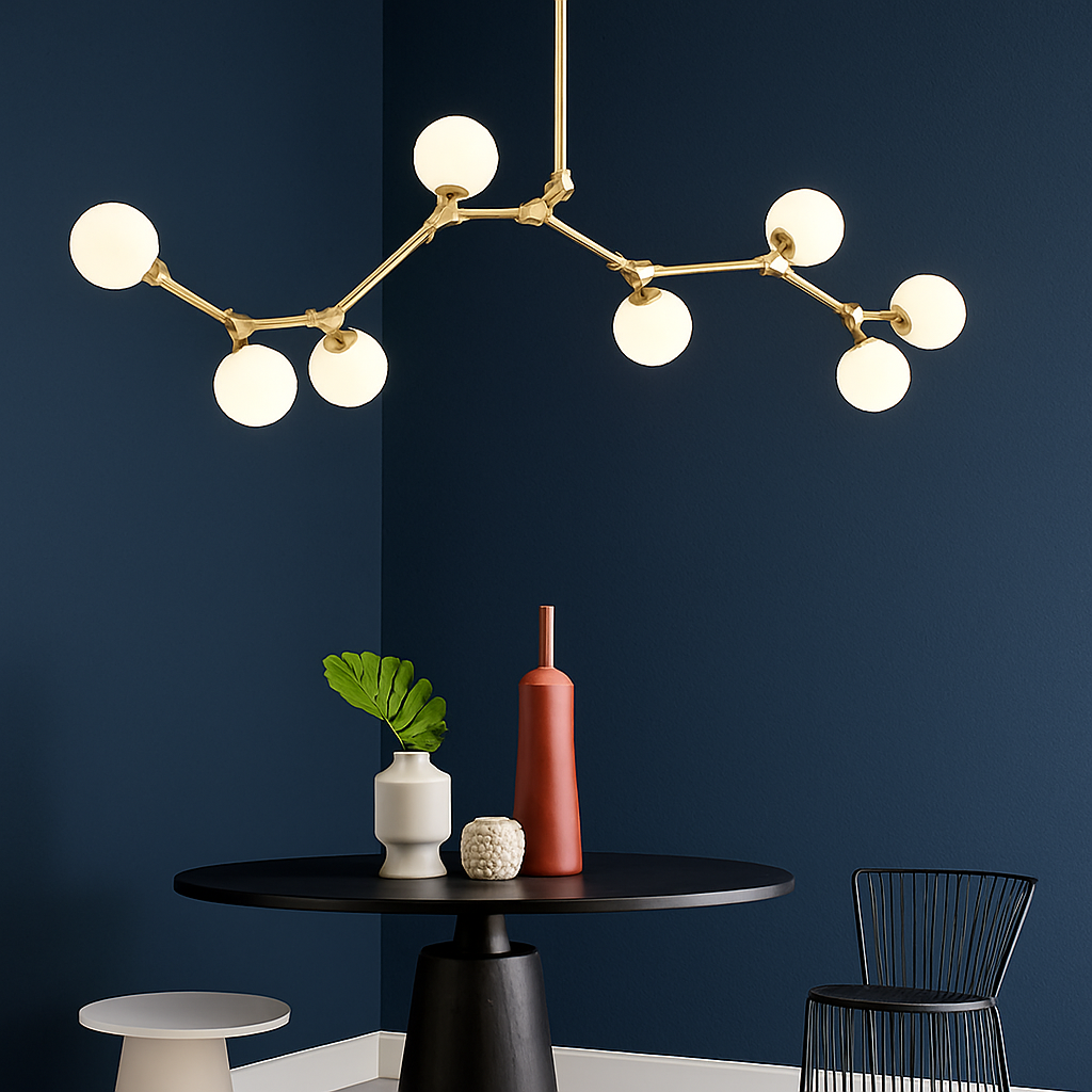 suspension moderne à intensité variable pour décoration intérieure - vue 5 sur 12