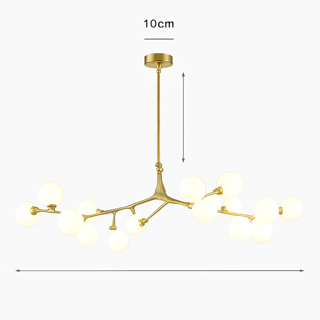 suspension moderne à intensité variable pour décoration intérieure - vue 10 sur 12