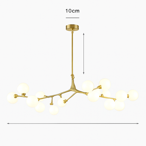 suspension moderne à intensité variable pour décoration intérieure - vue 11 sur 12