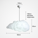 Suspension moderne LED en forme de nuage Kids