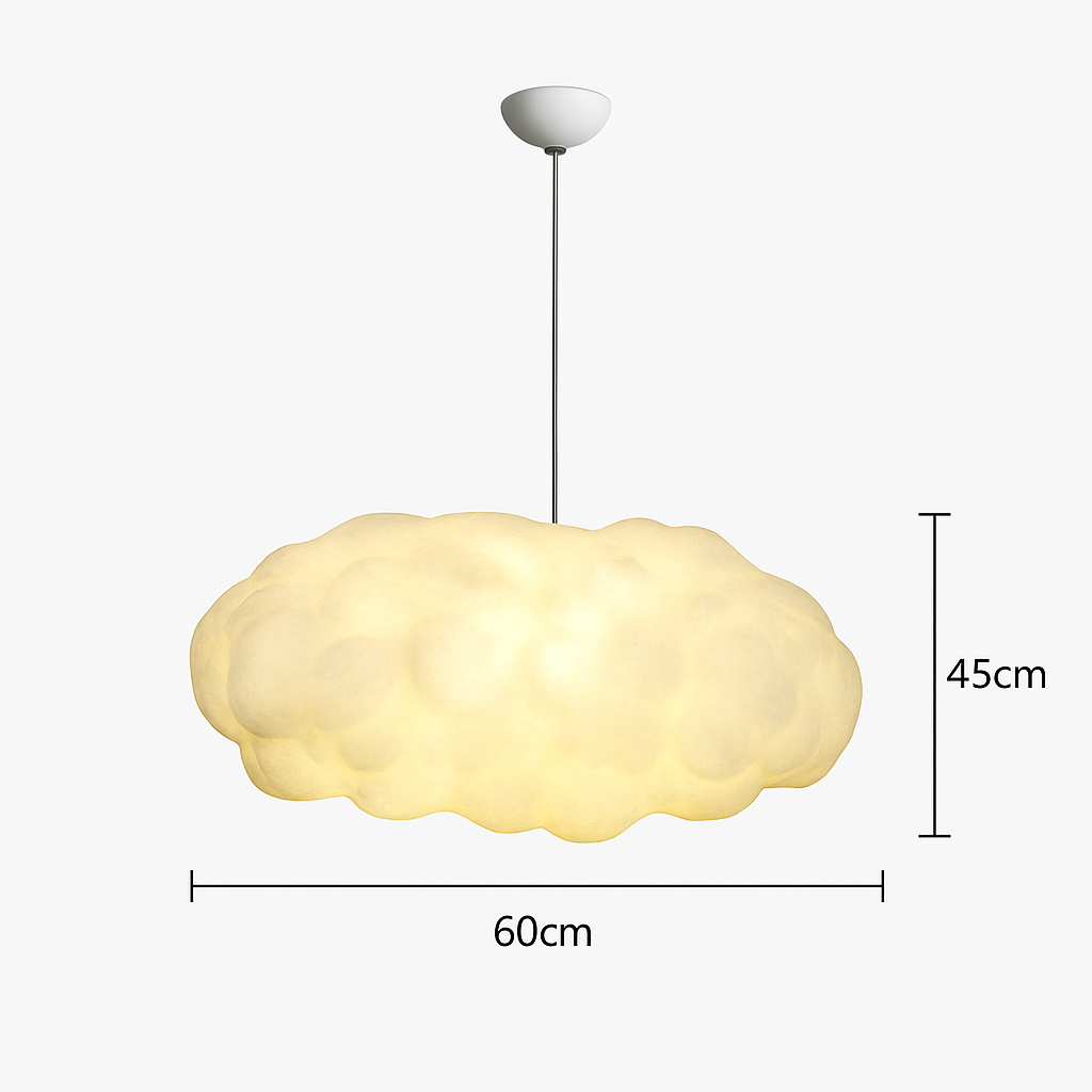 Suspension moderne LED en forme de nuage Kids - vue 10 sur 11