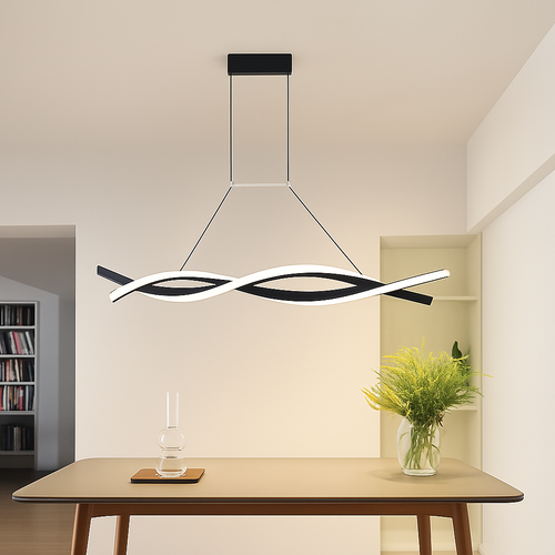 suspension moderne à led pour décoration intérieure élégante