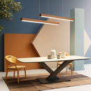 suspension moderne à led pour intérieur élégant et minimaliste