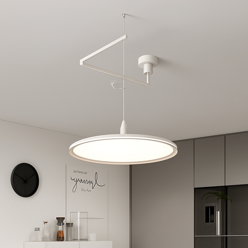 Suspension Moderne LED Salon Salle À Manger Cuisine Lumières Éclairage Intérieur Décor À La Maison Bras Réglable - vue 4 sur 9