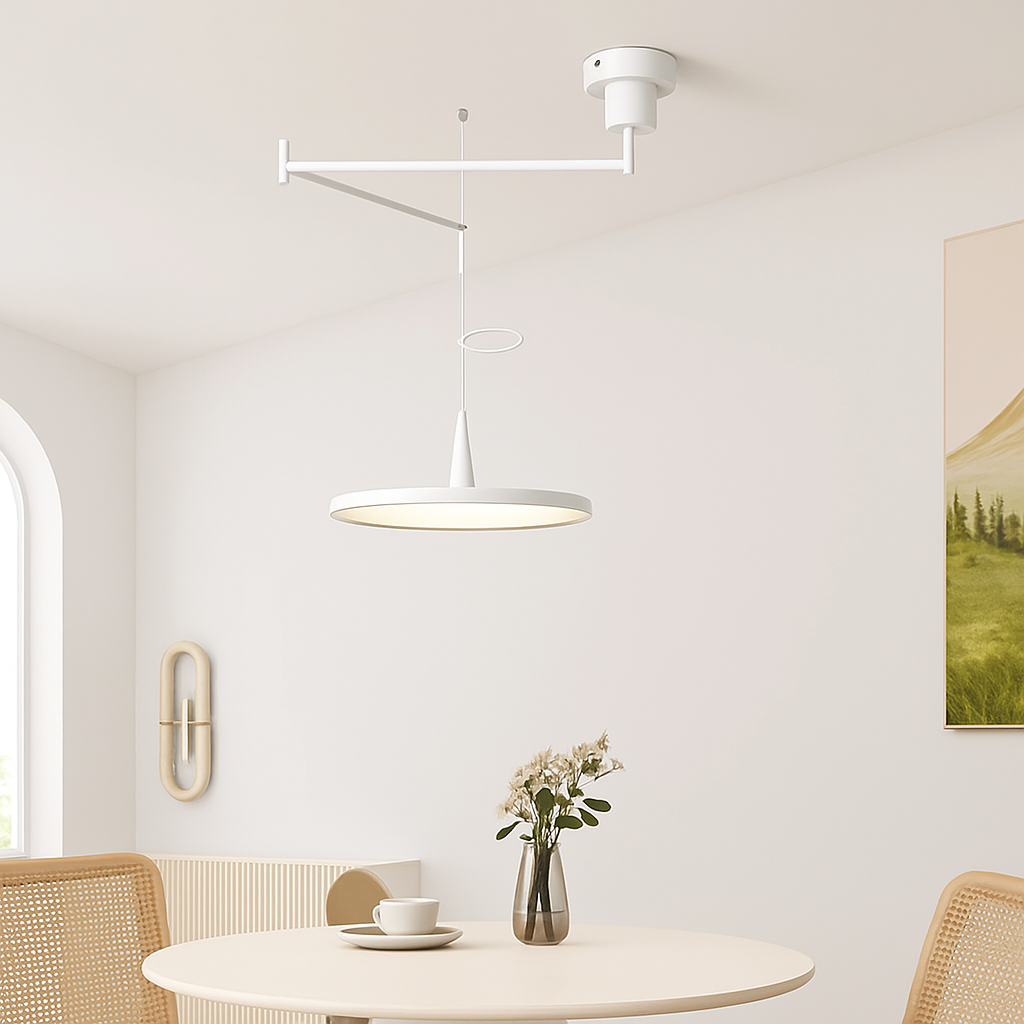 Suspension Moderne LED Salon Salle À Manger Cuisine Lumières Éclairage Intérieur Décor À La Maison Bras Réglable - vue 4 sur 9