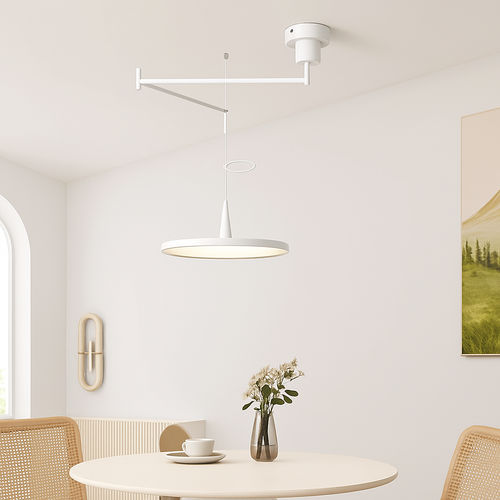 Suspension Moderne LED Salon Salle À Manger Cuisine Lumières Éclairage Intérieur Décor À La Maison Bras Réglable - vue 5 sur 9