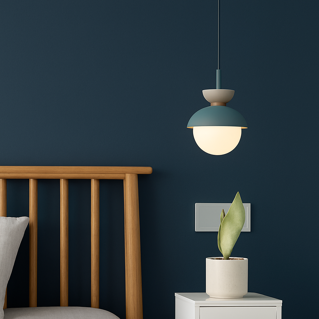 Suspension moderne nordique boule de verre luminaires suspendus suspension cuisine salle à manger chambre décor à la maison luminaire lustre - vue 3 sur 22