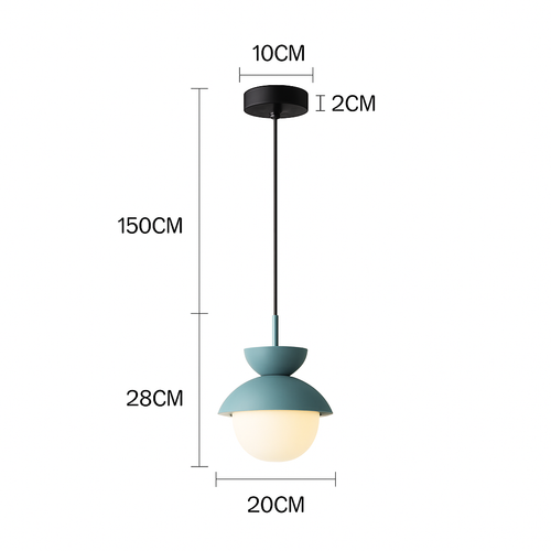 Suspension moderne nordique boule de verre luminaires suspendus suspension cuisine salle à manger chambre décor à la maison luminaire lustre