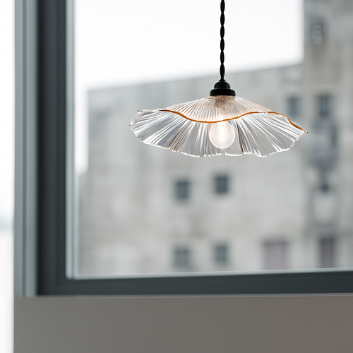 Suspension modernes en verre de fleur lampes suspendues décoration de la maison éclairage salon chambre chevet luminaire magasin d'intérieur - vue 5 sur 9
