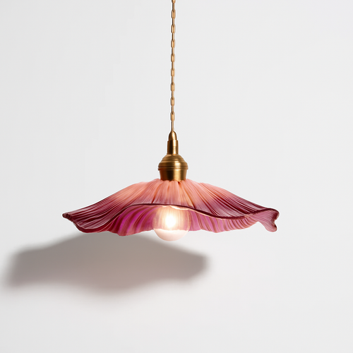 Suspension modernes en verre de fleur lampes suspendues décoration de la maison éclairage salon chambre chevet luminaire magasin d'intérieur - vue 8 sur 9