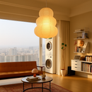 suspension noguchi en papier de riz style moderne